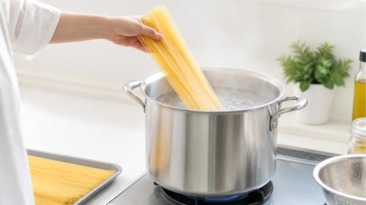 パスタ1キロは何人前？1人分の目安と人数別の分け方