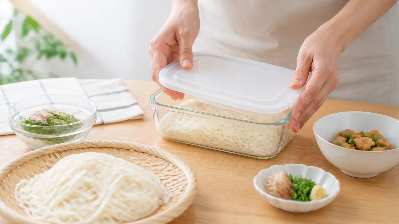 そうめん1キロは何人前？人数別の目安とゆでる量を解説